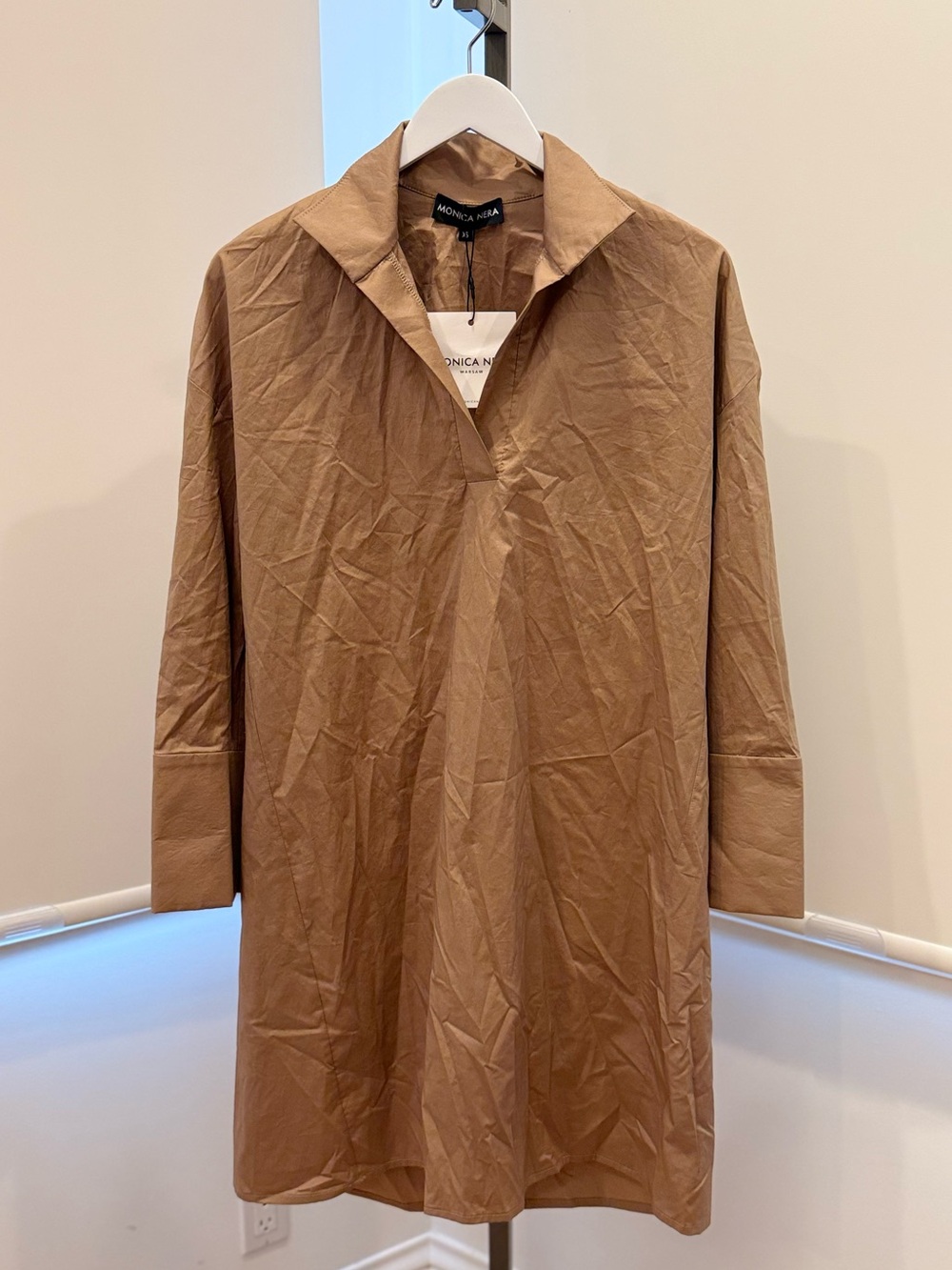 Monica Nera Vera Dress - Beige